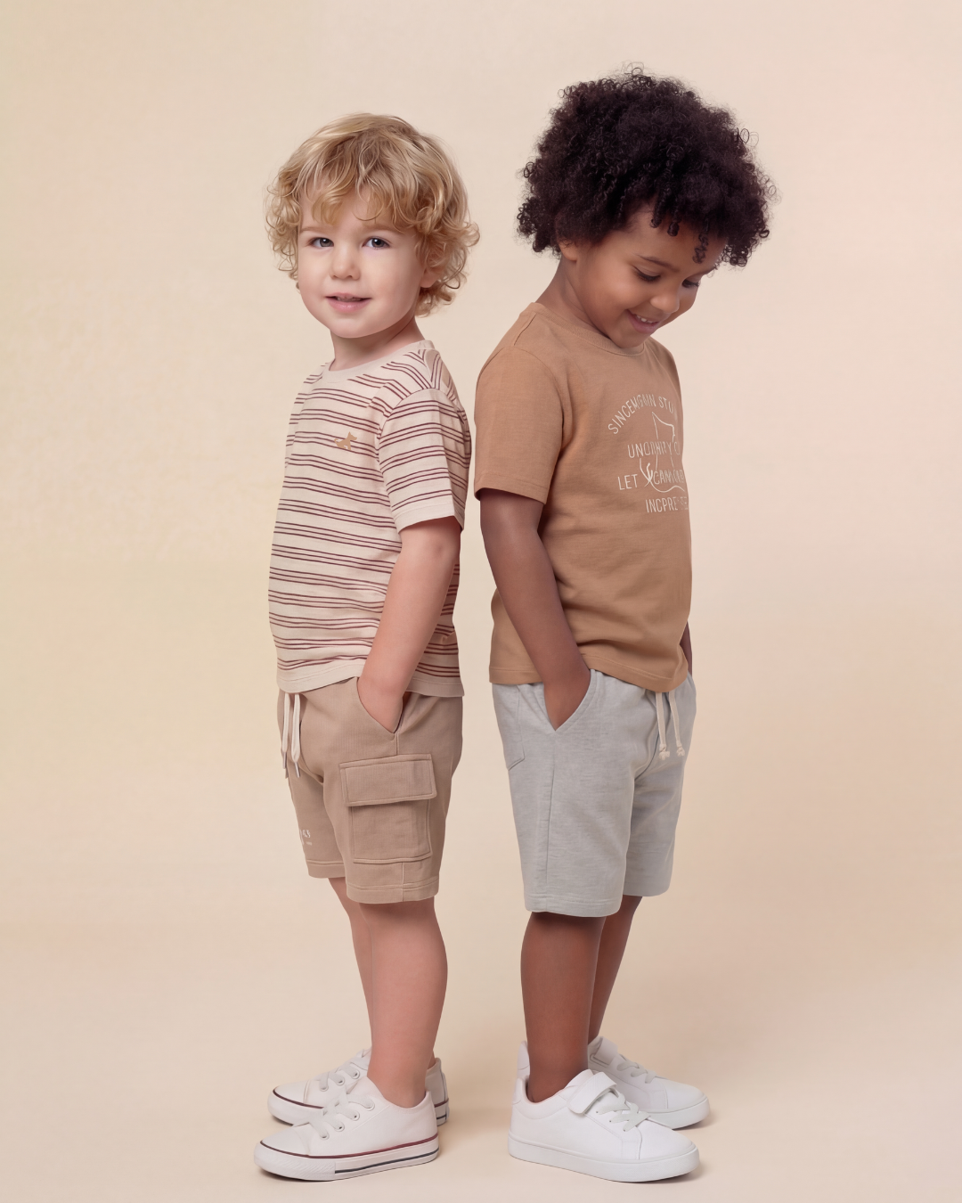 Meninos em looks LPKids Primavera 26